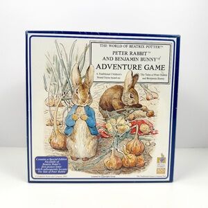 Vintage Beatrix Potter Peter Rabbit & Benjamin Bunny Adventure Game
